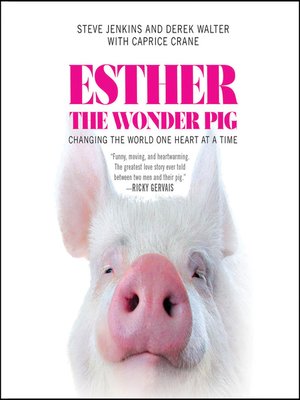 cover image of Esther the Wonder Pig